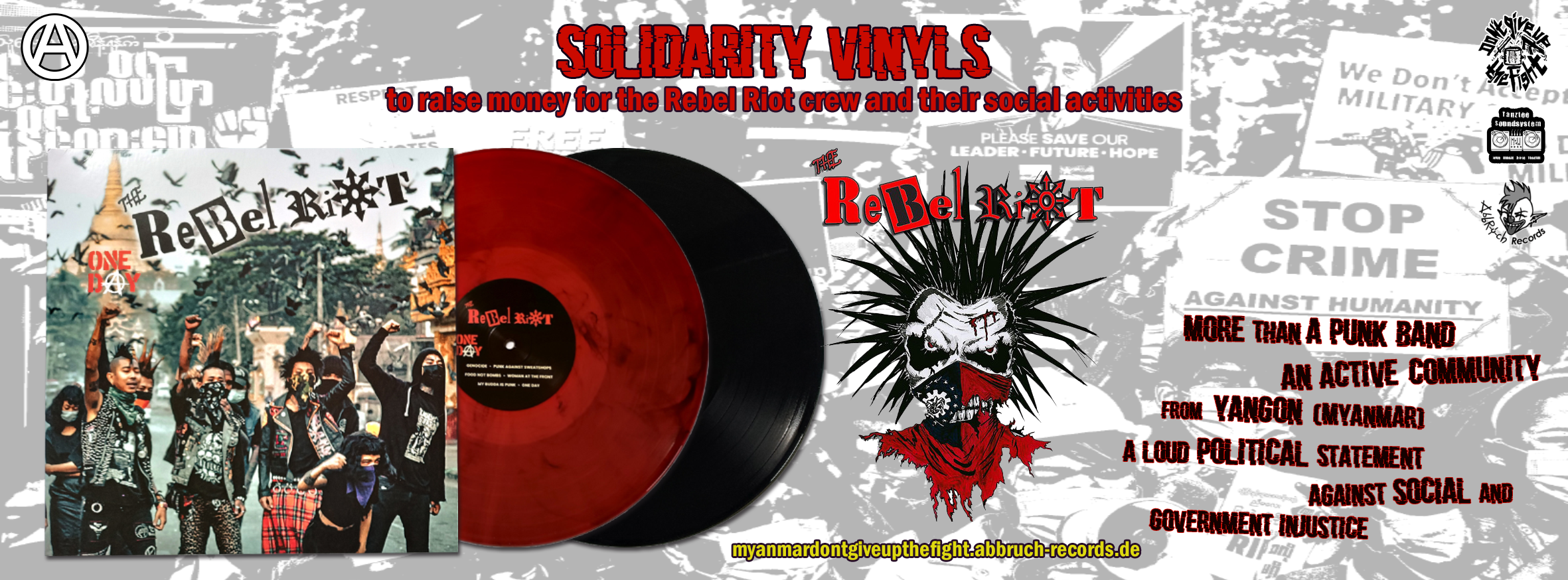 myanmar the rebel riot solidarity vinyl