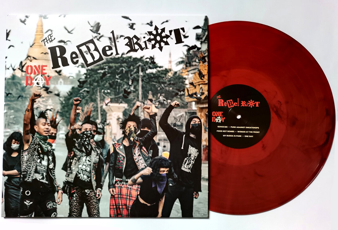Rebel riot - LP rot rebel riot band one day