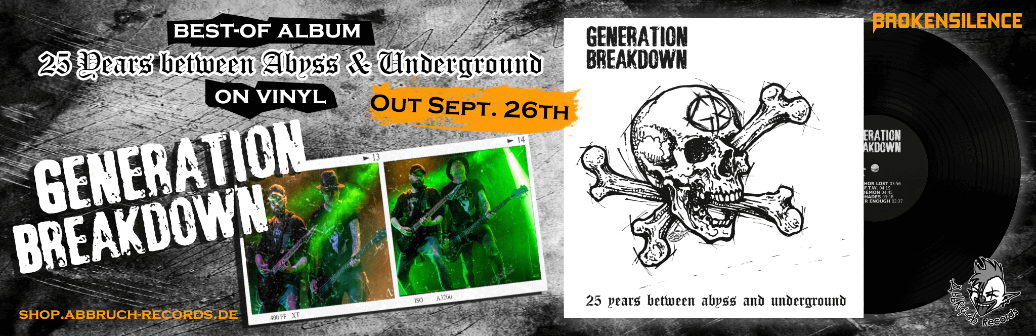 Generation Breakdown 25 Years LP